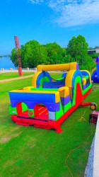 IMG 0874 1742599052 30' Retro Inflatable Obstacle Course
