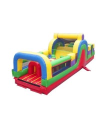 30' Retro Inflatable Obstacle Course