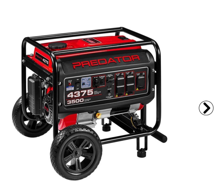 4375 Watt Gas-Powered Portable Generator