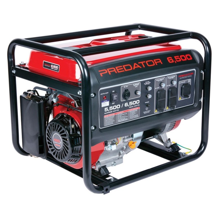 6500 Watt Gas-Powered Portable Generator