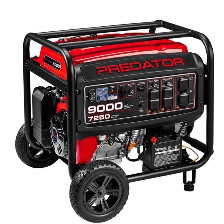 9000 Watt Gas-Powered Portable Generator